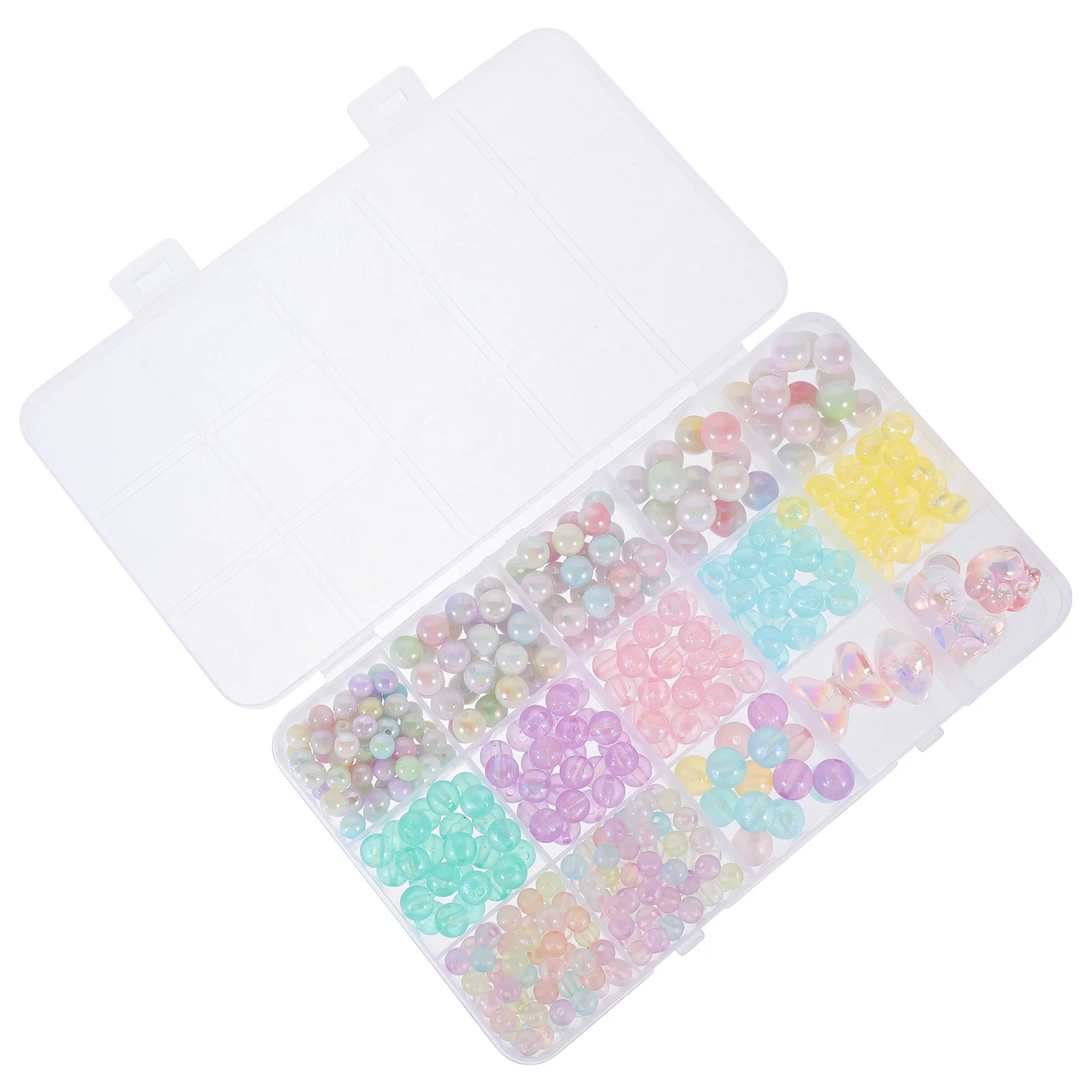 1Set Night Glow Kralen Acryl DIY Ketting Armband Craft Spacer Losse Kralen Sieraden Maken Accessoires