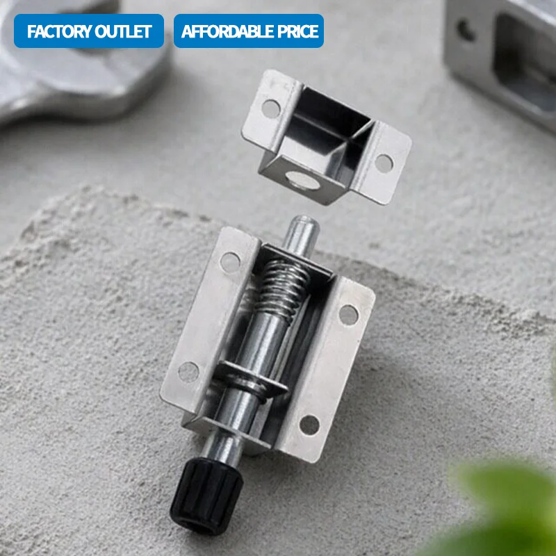 7pcs Stainless Steel Spring Buckle Lock Set for Industrial Anti-Theft Electrical Cabinet And Mechanical Equipment Security