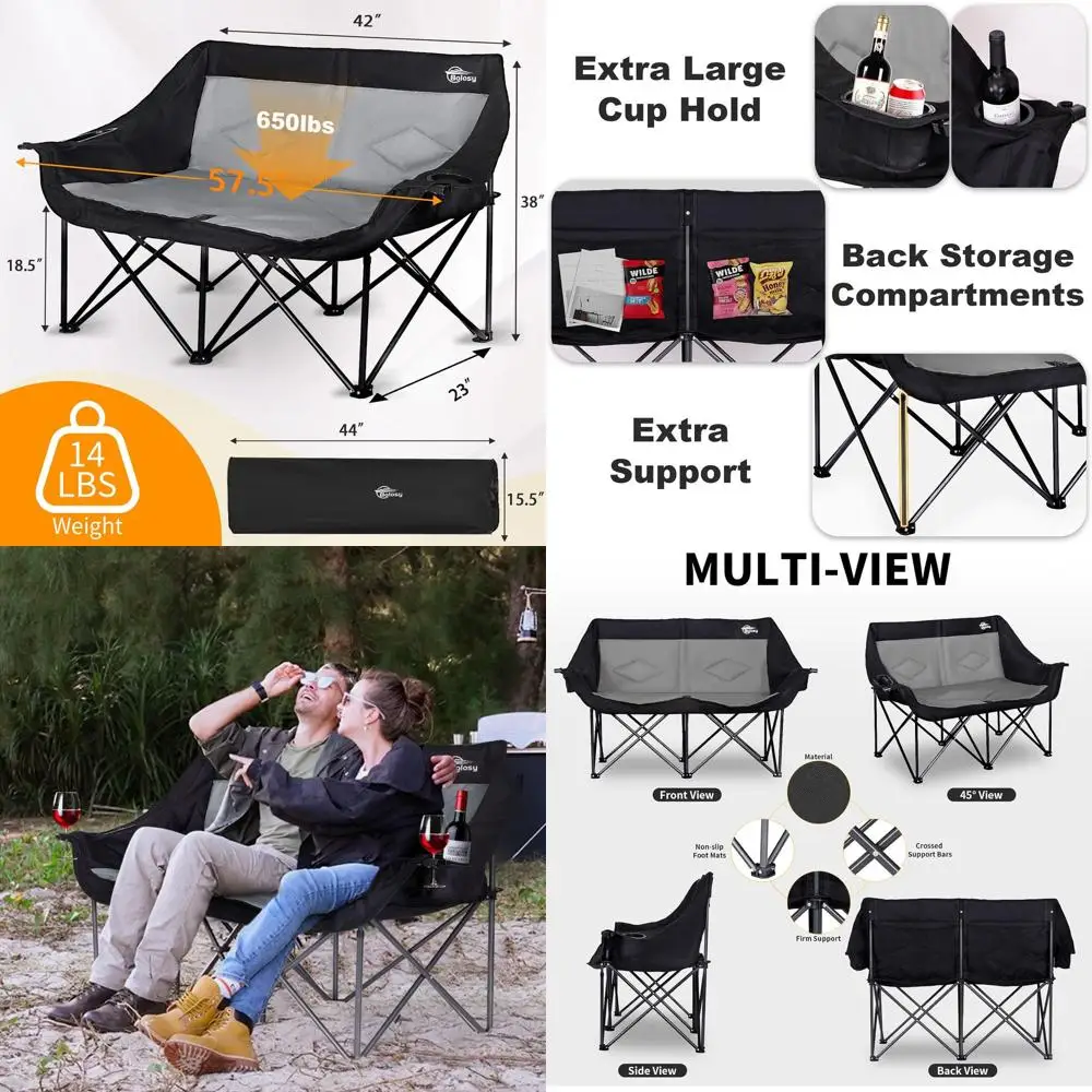 2 Person Camping Ch…