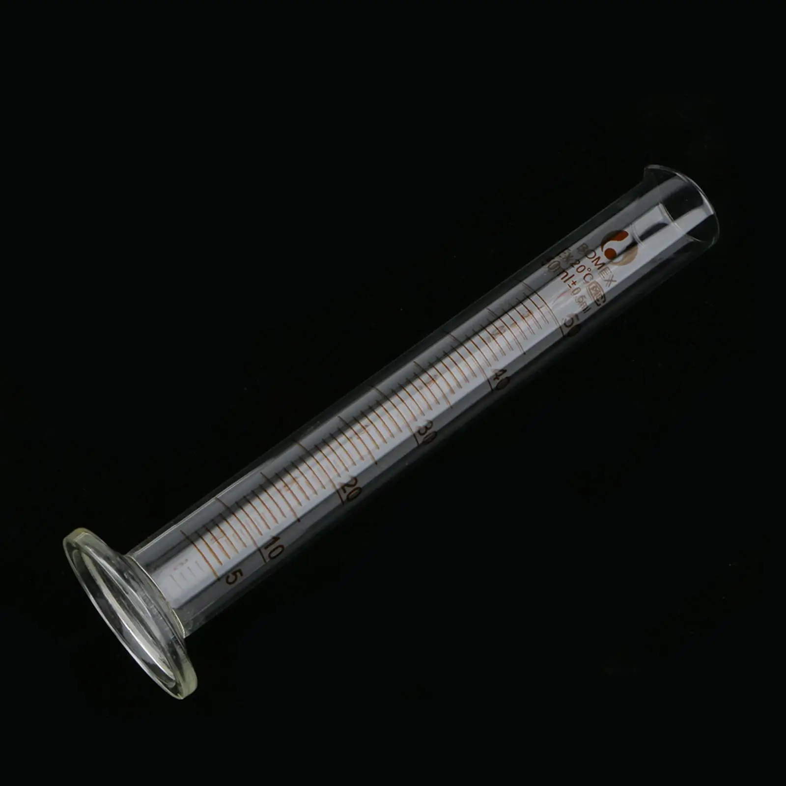 Glass Measuring Cylinders 50ml Class a Borosilicate Graduated Glassware for Chemical Laboratory