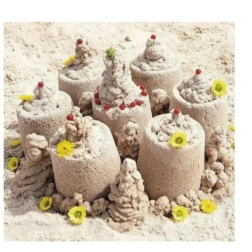 Entonnoir de plage en plastique, jouets créatifs et amusants, ensemble de sable, cadeau