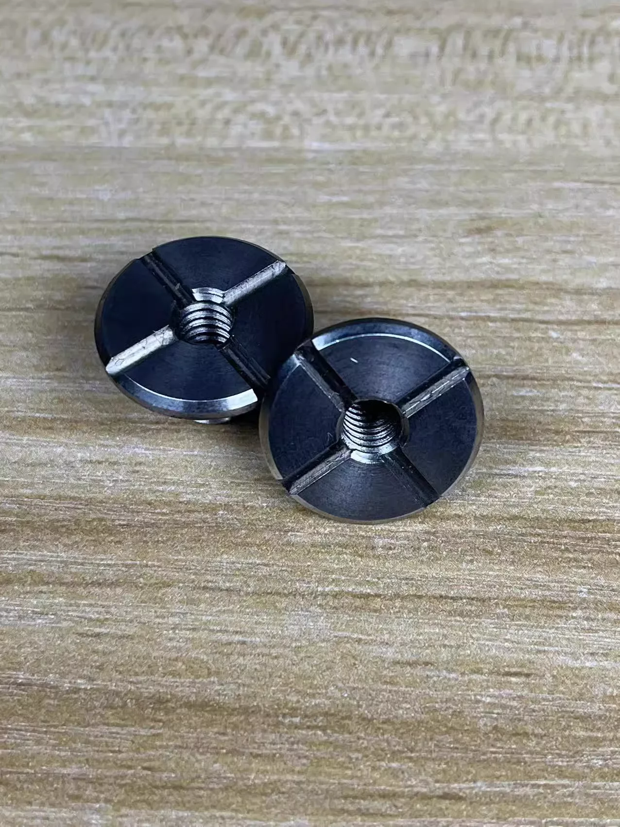 3/8 Interrotating 1/4 camera camera head bottom plate handle Machine kit Stainless steel transfer nut screws