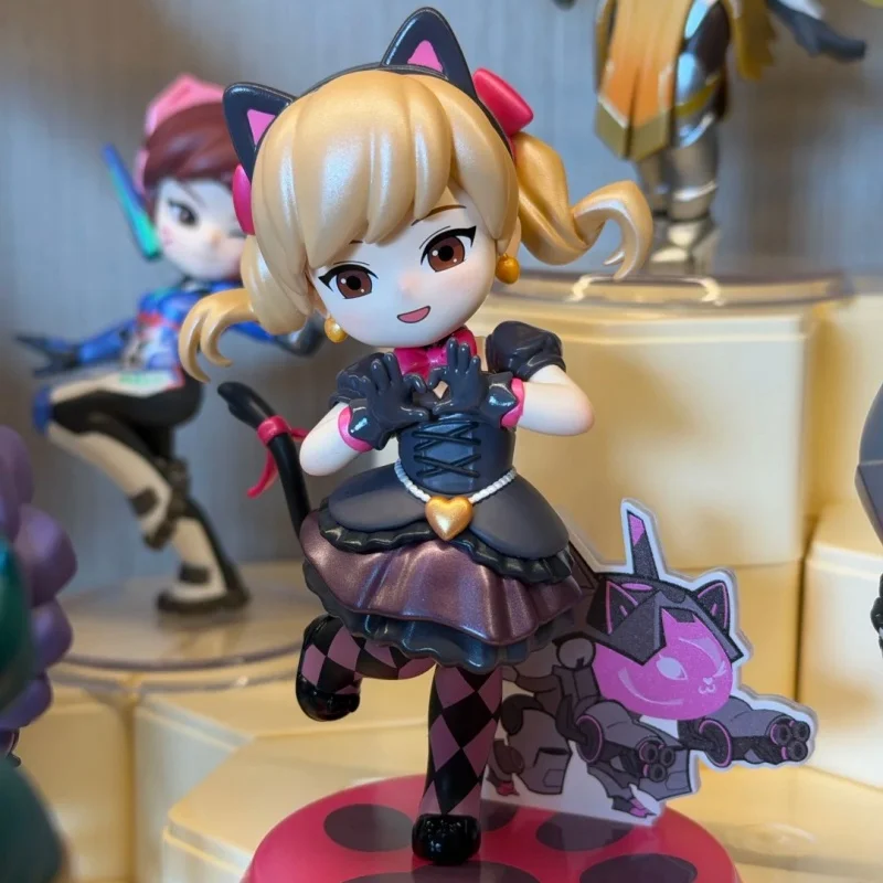 Pop Mart Overwatch Play Of The Series Figure Blind Box Collectible Figurines Hanging Ornament Festival Gift For Game Lovers Toy view 3