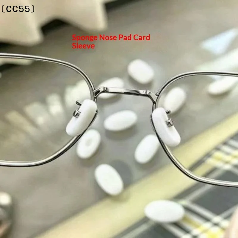 10Pairs Soft Sponge Eyeglass Nose Pad Covers Anti Slip Comfortable Pressure Relief For Daily Wear Outdoor Activities〔CC55〕