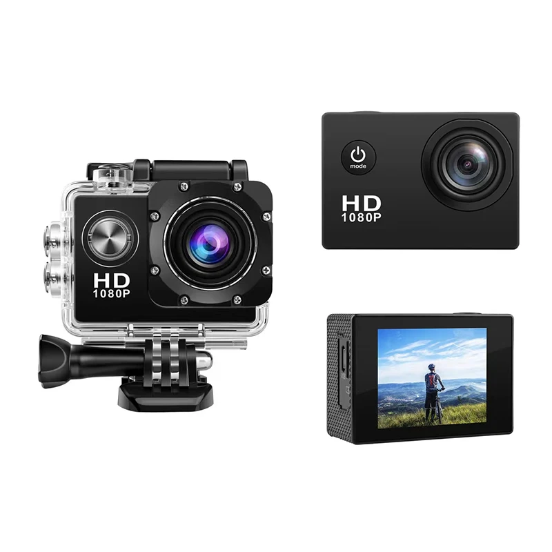 

Hot Selling 30m Waterproof with case 1080P 720P with WIFI SPRITE GROUP Action Camera Sports Camera