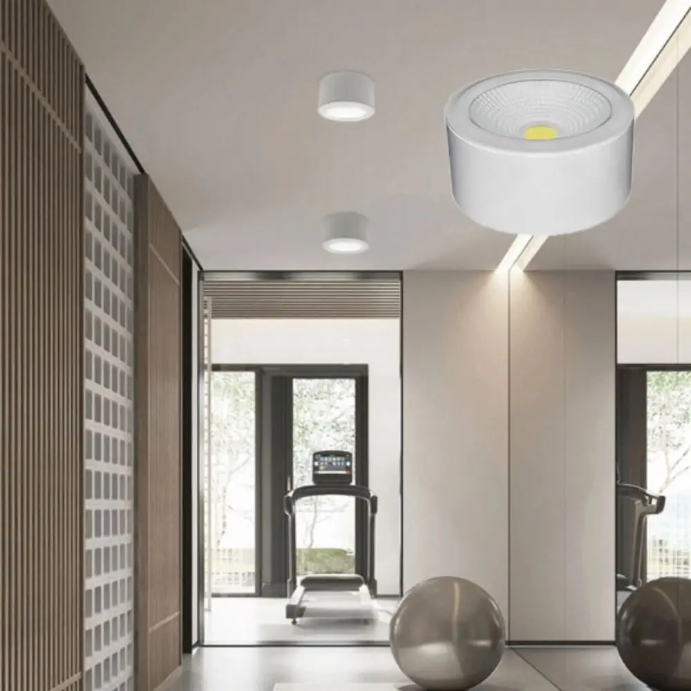 Ultra Bright Surface Mounted LED Downlight Anti Glare Aluminum Surface Dimmable LED Downlight High Quality Spotlight Design