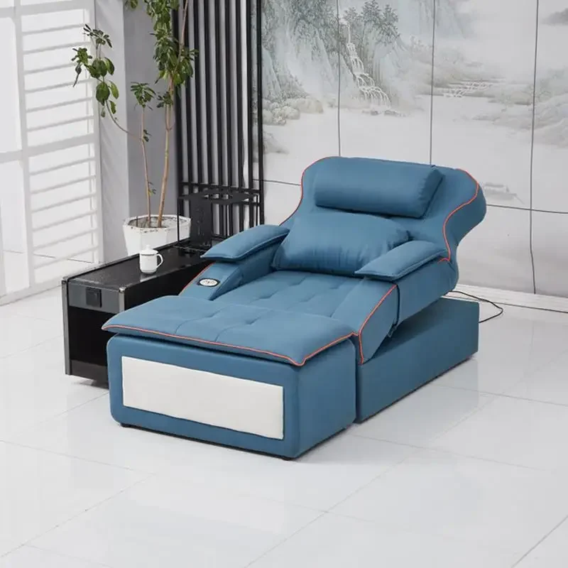 Chaise de Spa de pédicure, équipement professionnel, meubles de Support, chaises de Salon de beauté ergonomiques de luxe, livraison gratuite, chariot de lit de Massage