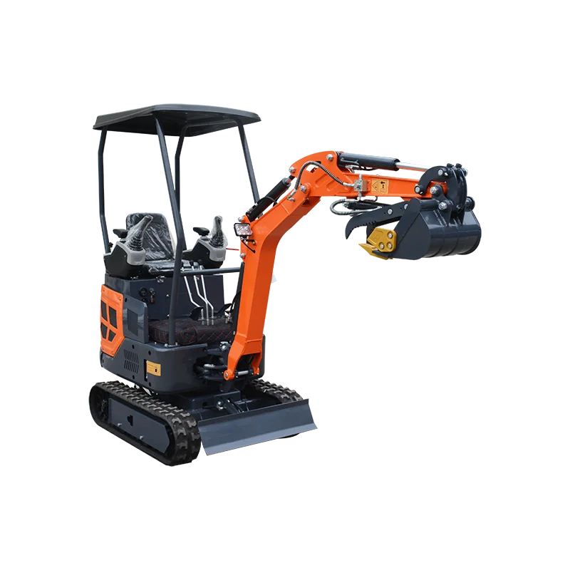 High-Efficiency 1.2 Ton Crawler Mini excavator 1.5 Ton Digger Compact Hydraulic Mini Excavator Small Digger Customized