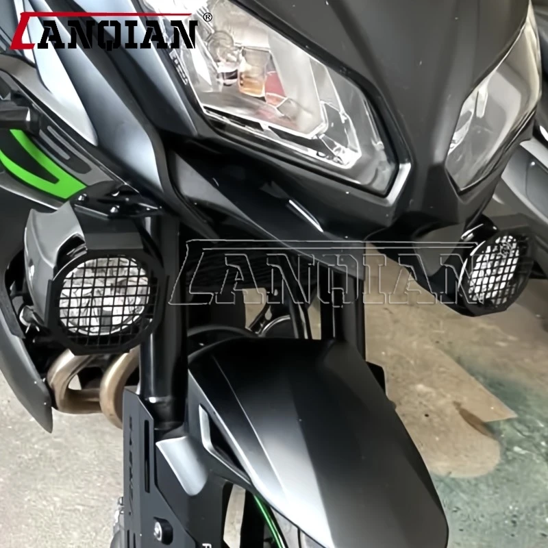 

FOR KAWASAKI VERSYS 650 VERSYS 1000 1000SE FogLight Guard VERSYS650 VERSYSX300 2017-2025 Spotlight Protector Cover Accessories