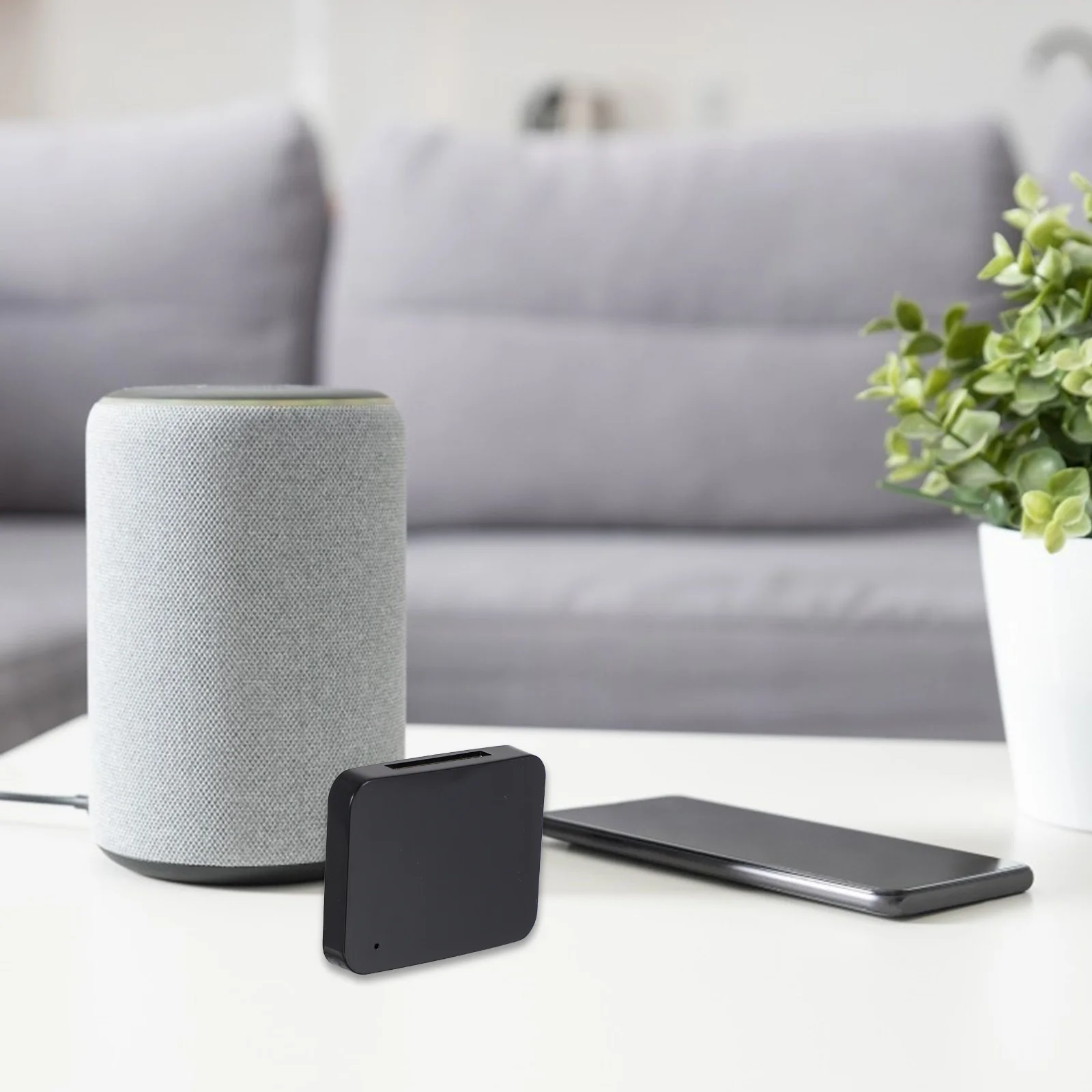 

Audio Receiver 5.0 Wireless Adapter For Stereo System Compact Lightweight Abs Design Plug Play Stable Signal