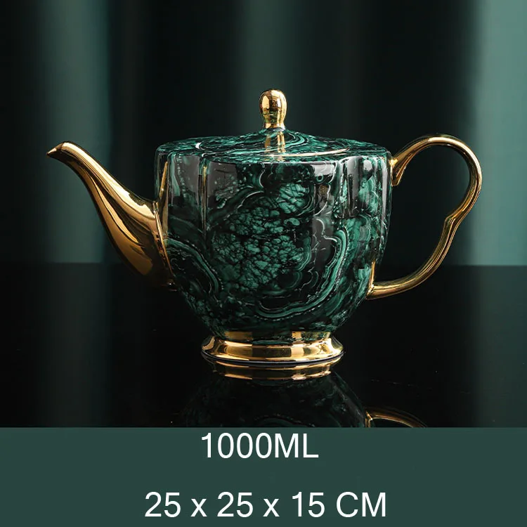 Deluxe European white gold trimmed bone china coffee cup and saucer set with floral pattern in white gift box