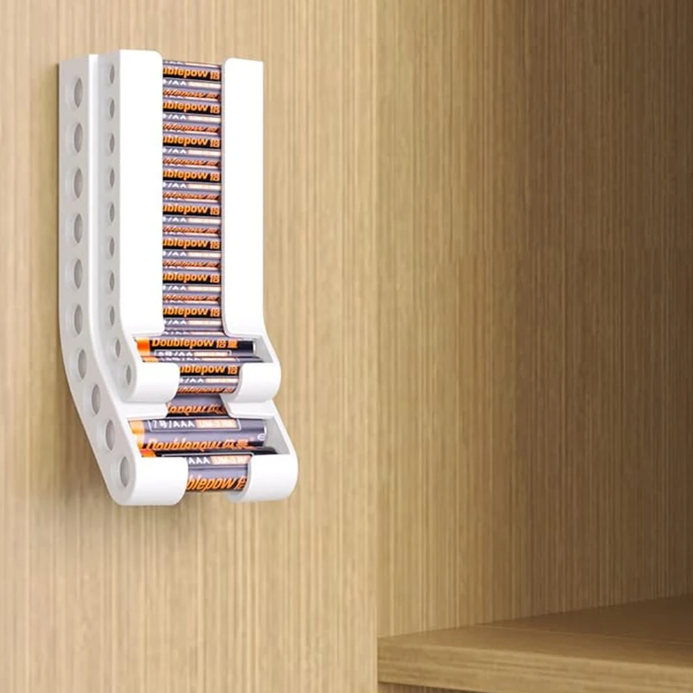 Durable Wall Mount Storage Holder Perfect for Organizing Wireless Earbuds Smart Watches LED Strip Lights and Portable Chargers