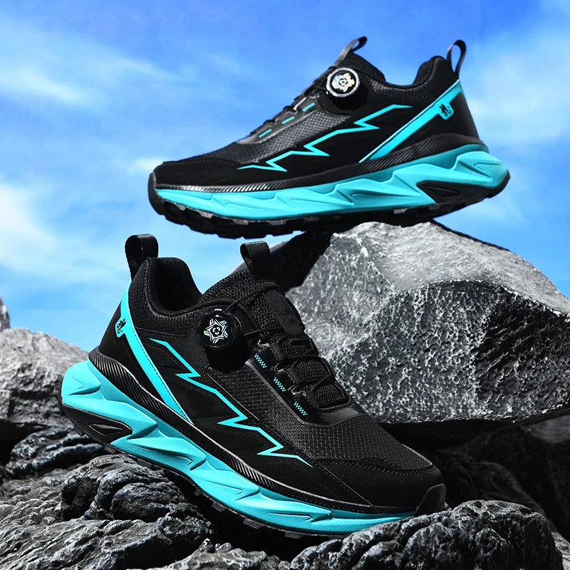 ماراثون وسادة هوائية للرجال أحذية الجري الرياضية تنفس خفيفة الوزن المرأة مريحة رياضية عدم الانزلاق أحذية رياضية حجم 39-48 #5