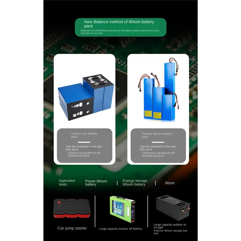 8A Active Equalizer Balancer 3S 4S 6S 7S 8S 12S 14S 15S 16S 17S 18S 19S 20S 24S BMS Lifepo4/Li-Ion 5A Capacitor(5A 4S)