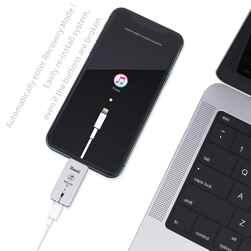 Qianli IDFU GO 3 Quick Startup Artifact for IPhone Support All IOS Devices with Lightning Interface Fast Recovery Booster