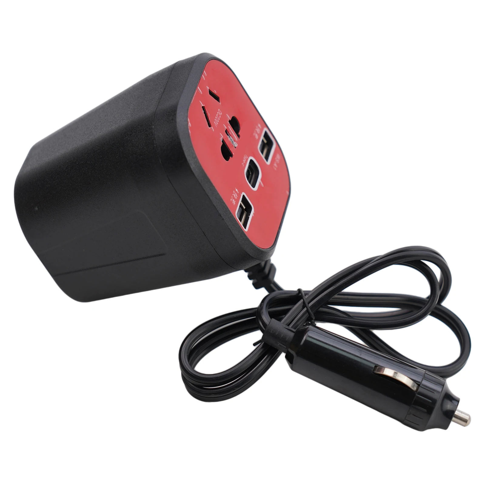 

Новый автомобильный инвертор-зарядное устройство с LED-дисплеем, 12В/24В, 150Вт, ABS, черный, с розеткой-преобразователем