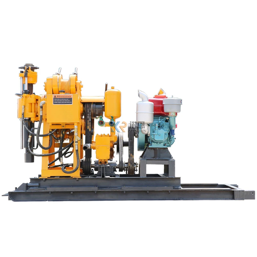 Rock Mining Rig Well Automatic Hydraulic Drilling Great Power Geological Prospecting Machine Rocky Soil Well Rig