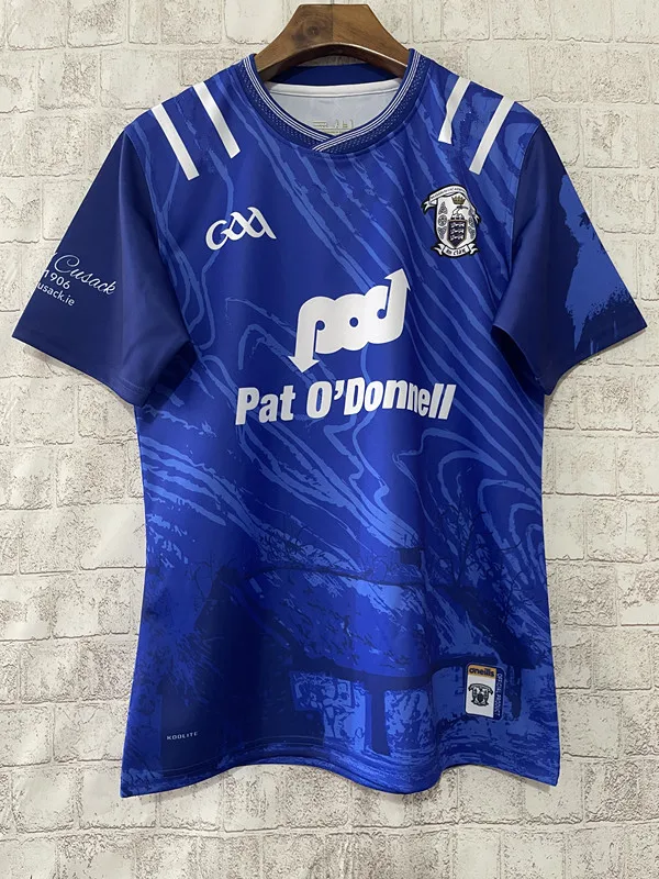 2024 Clare GAA  Commemoration Jersey Rugby Jersey Size:S-3XL ( Print name and number )