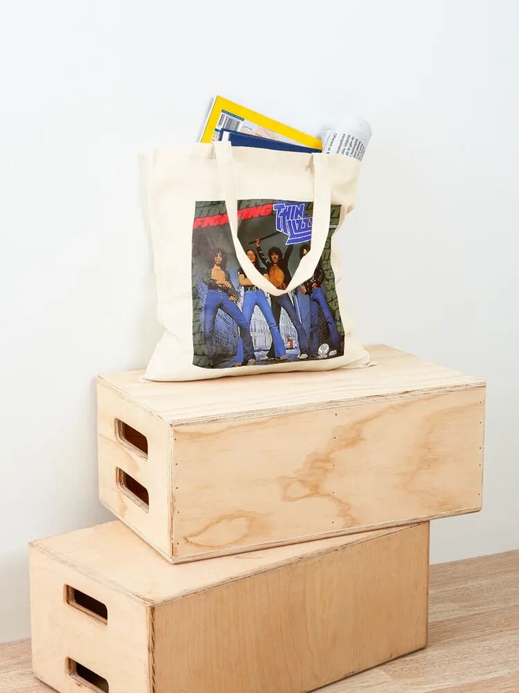 thin lizzy thin lizzy thin lizzy Tote Bag bag for beach great bag foldable reusable personalized tote