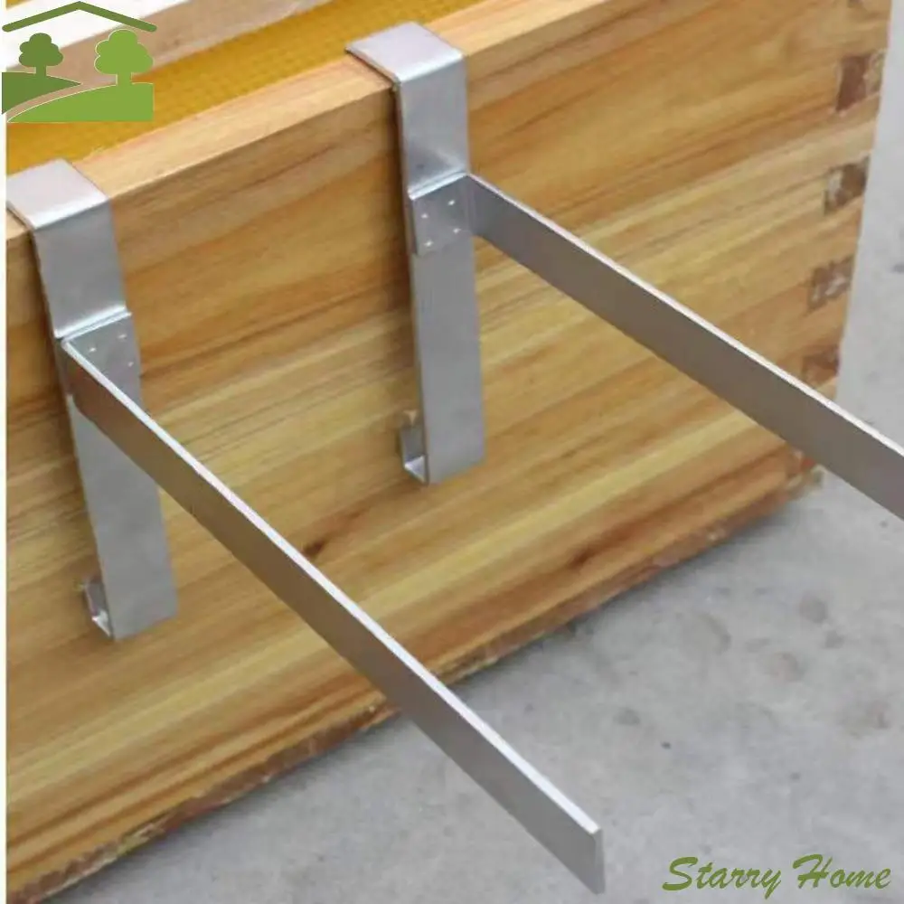 

2pcs Stainless Steel Beehive Frame Holder Adjustable Multifunctional Bee Hive Frame Grip Stable Rustproof Bee Hive Frame Gripper
