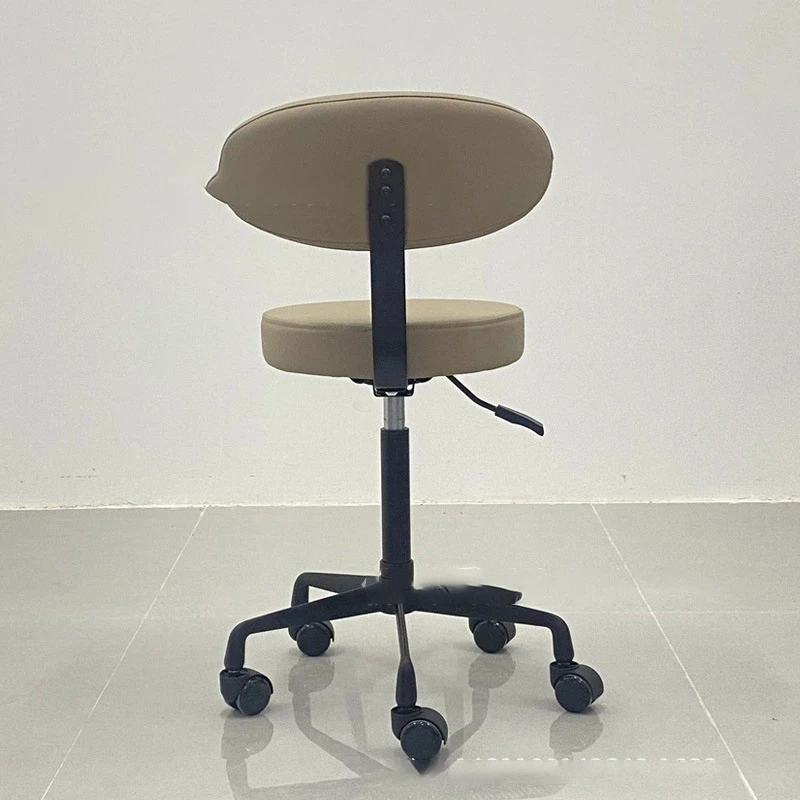 

Professional Barber Chairs Hair Salon Manicure Luxury Barbershop Chair Wheels Hairdressing Silla De Barbero Luxury Furniture