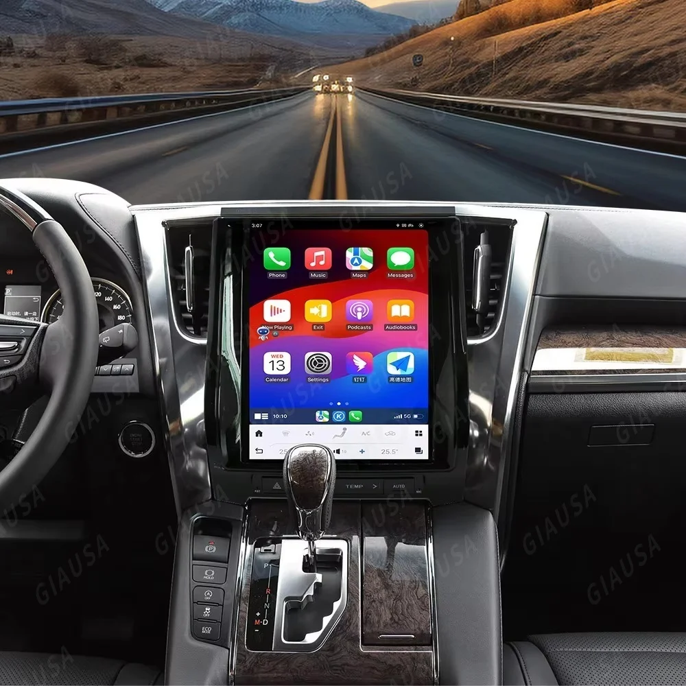 

Newest Android Auto Multimedia Player For Toyota Alphard 30 series 2015-2021 Carplay Car Radio GPS Navigation 12.1" Headunit DSP
