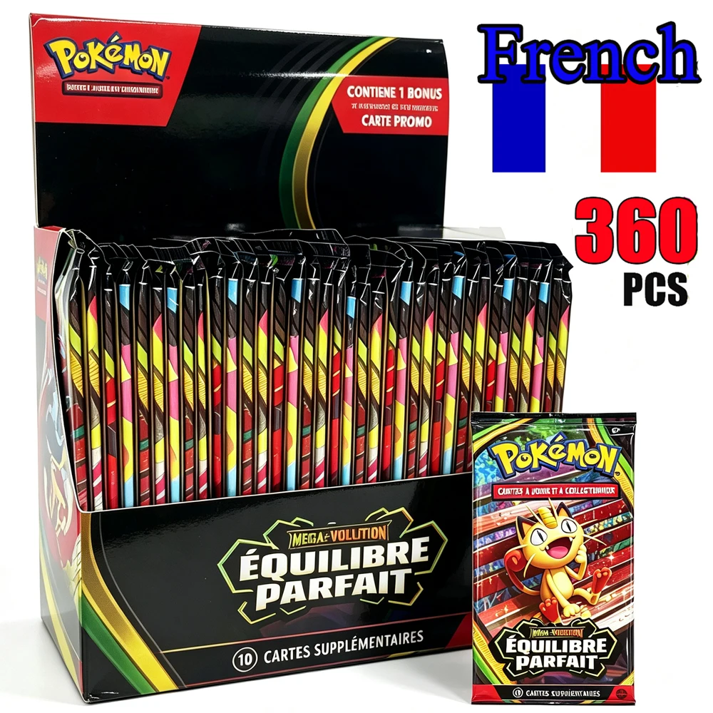 Cartes Pokémon Mega Evolution Série PERFECT ORDER Coffret Booster Bundle Rares Holo Collection de Cartes à Collectionner pour les Joueurs de Pokémon TCG