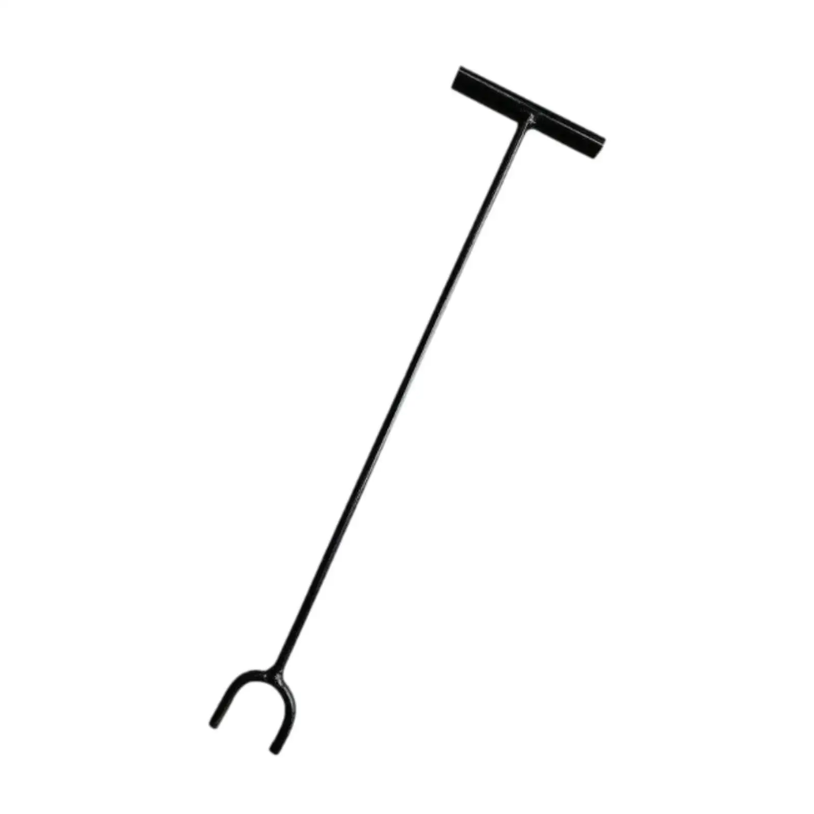 

Water Meter Valve Shape Fork Wrench Extension Rod Smooth Opening Universal Portable Ergonomic Design Hand Tool T Handle