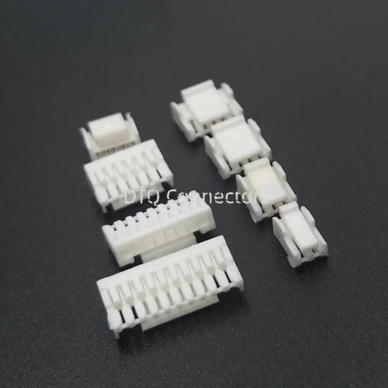 20PCS GH1.25 1.25mm Plastic Shell With Lock Plug Connector For GH 1.25 Pin Header Socket 2P 3P 4P 5P 6P