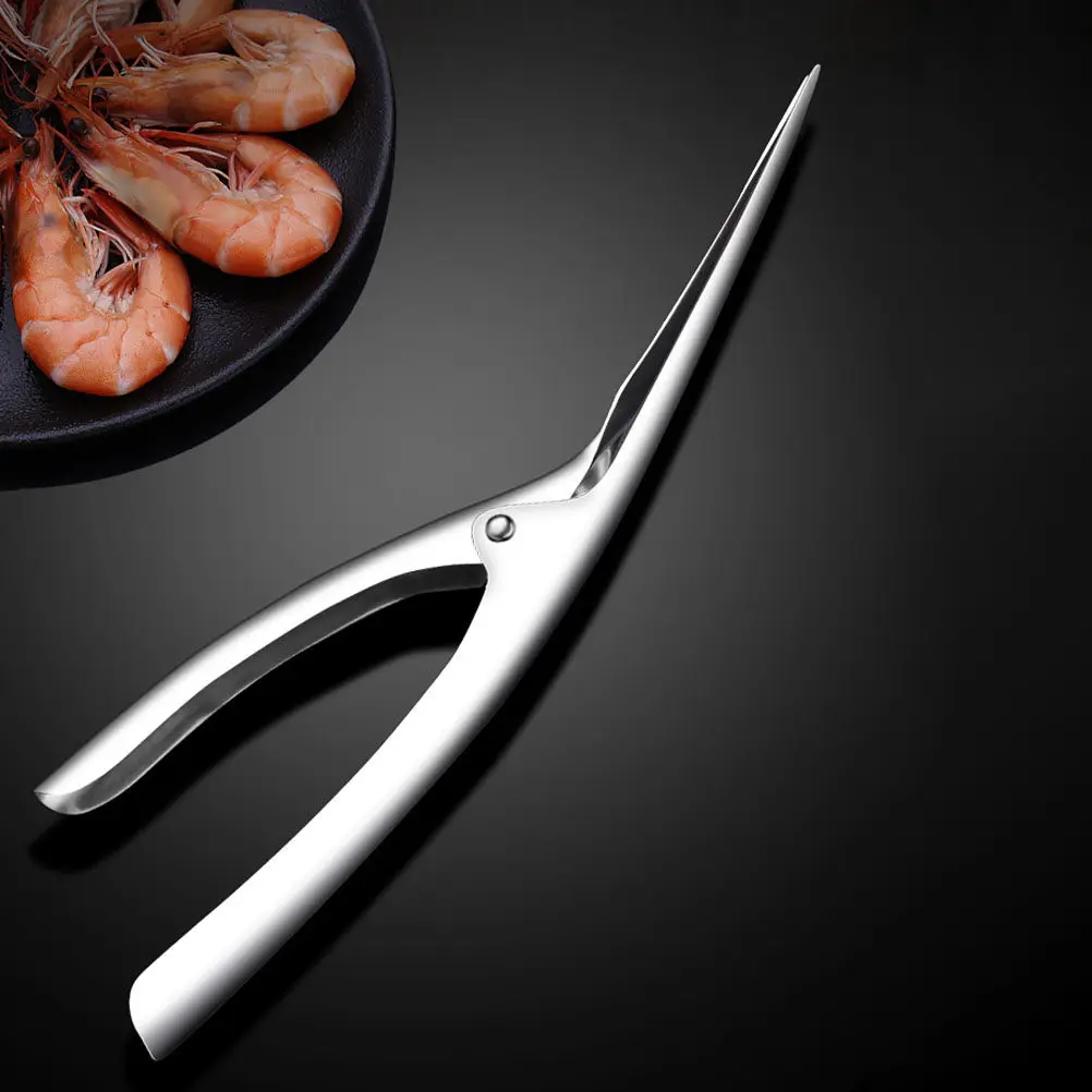 Shrimp Deveiner Tool Shell Peeler and Cleaning Cutter Seafood Prep Utensil for Home Kitchen