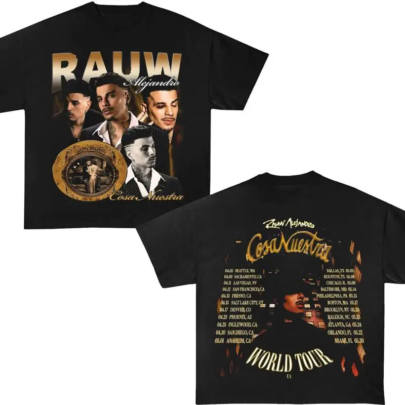 

2025 Rauw Alejandro Cosa Nuestra Tour Fan T-Shirt