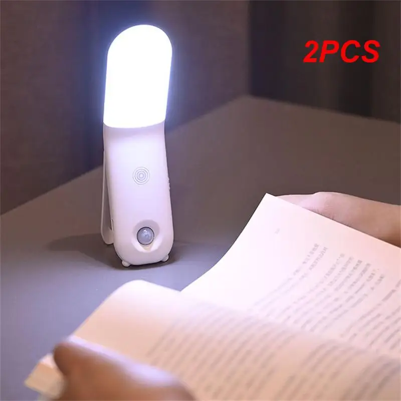 

2PCS Corridor Closet Stair Room Lamps Led Body Induction Lamp Wireless Light Detector For Stairs Hallway Closet Cabient Dimmable