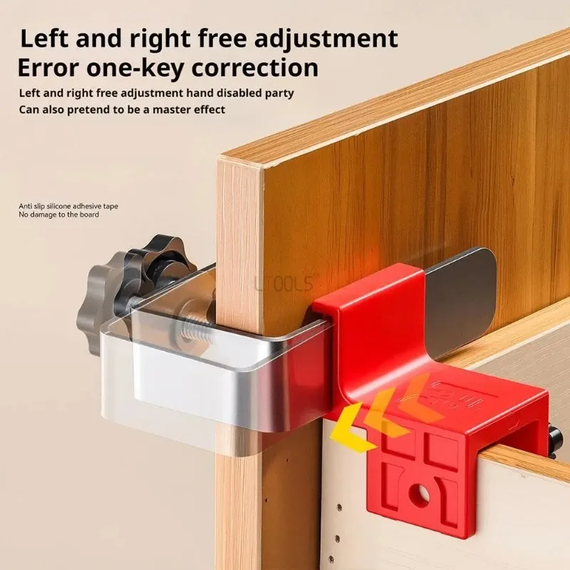 

Woodworking Adjustable Cabinet Clamps Labor-saving Carpenter's Drawer Installation Fixing Clip Panel Mounting Auxiliary Tool Jig