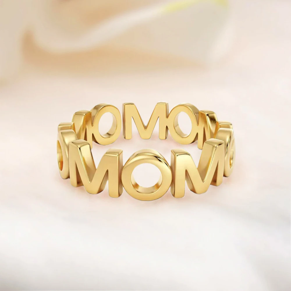 

Personalized Couple Rings Man Initial Ring Custom Luxury Stainless Steel Jewelry Gold Letter Ring Wedding Anniversary Gifts
