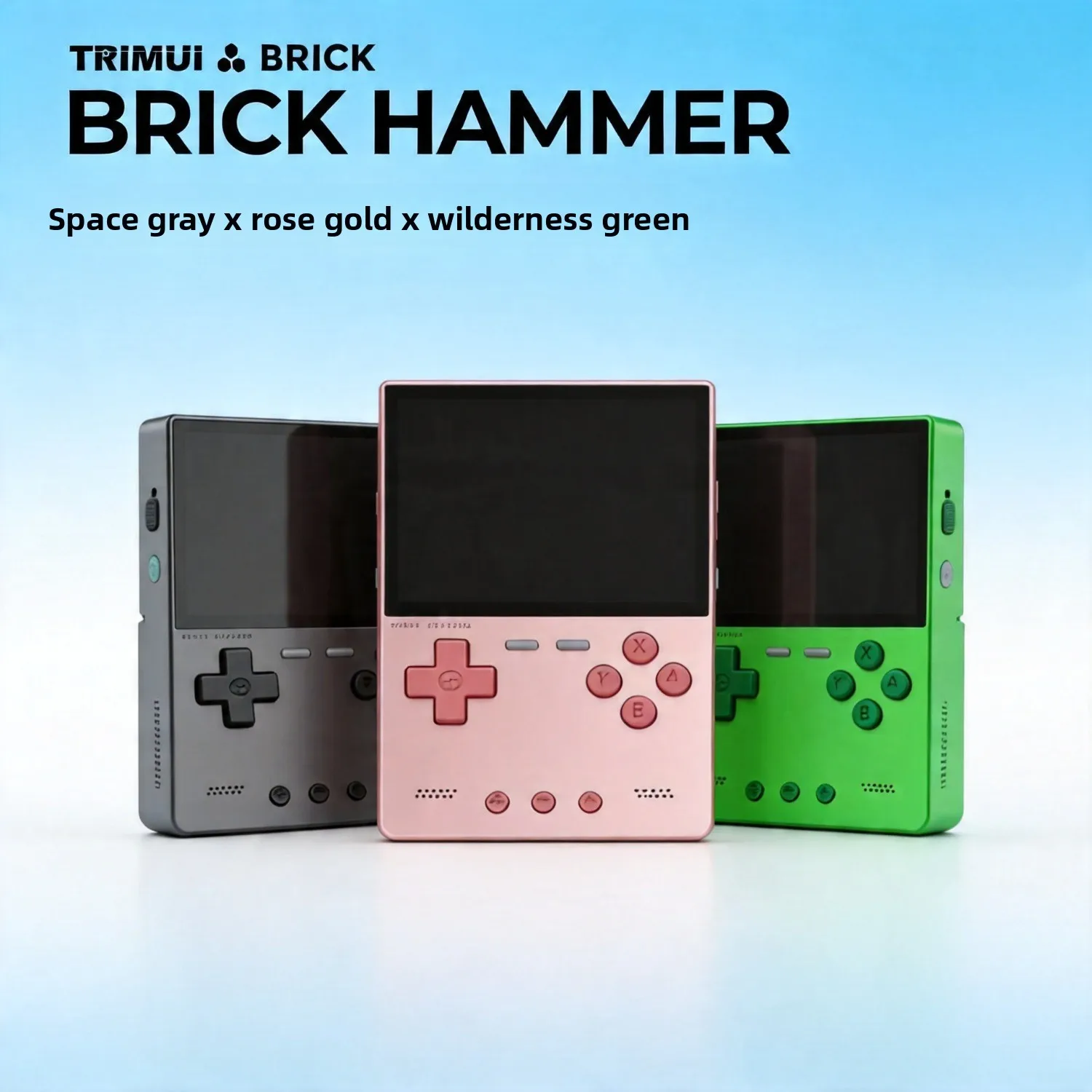 

Portable Handheld Game Player CNC Full Metal 3.2'' IPS Screen Retro Games Linux System Video Gaming Device