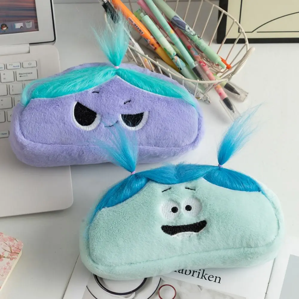 

Cute Cartoon Pen Bag Funny Stationery Organizer Large Capacity Pencil Box School Office Supplies Portable Pencil Case