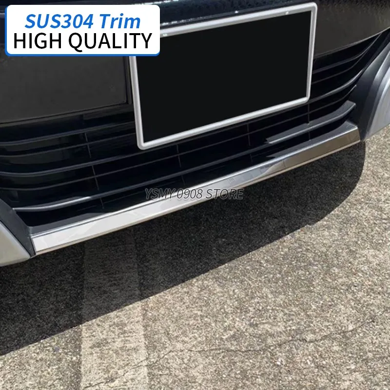 

1 шт., аксессуары для стайлинга автомобилей из нержавеющей стали, хромированная накладка на передний бампер для Toyota Yaris Ksp210 Mxpa1 Mxph1 2020+
