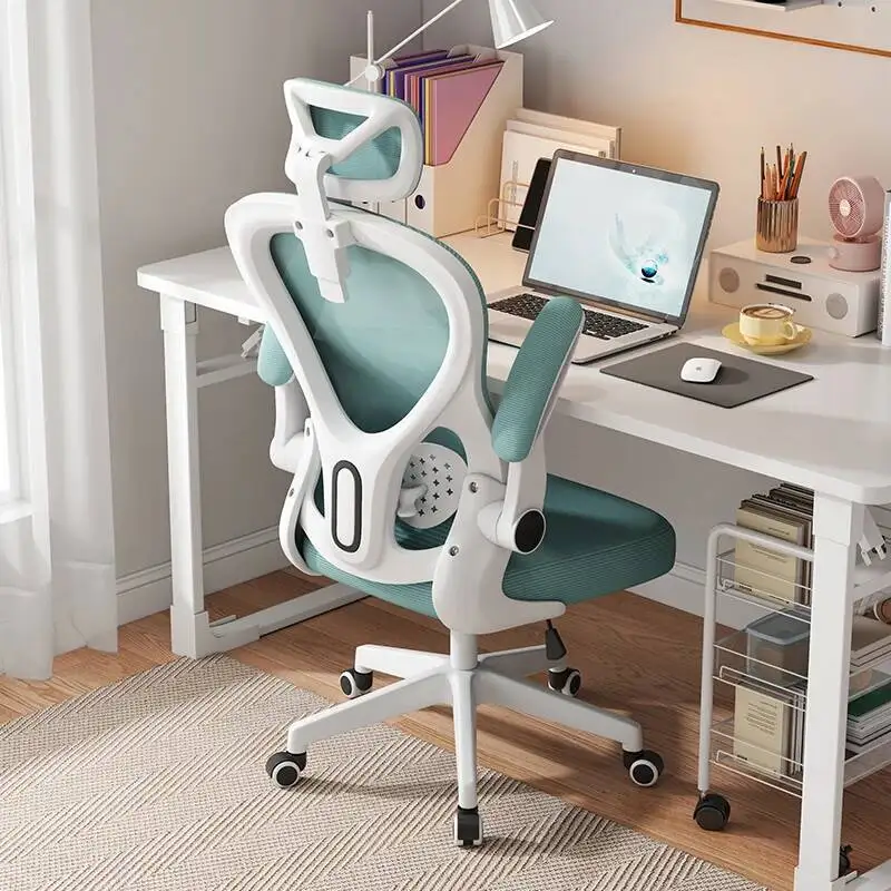 

Modern Rotating Chair Mesh Ergonomic Adjustable Fancy Designer Chair Mobile Comfy Rolling Cadeira De Escritorio Office Furniture