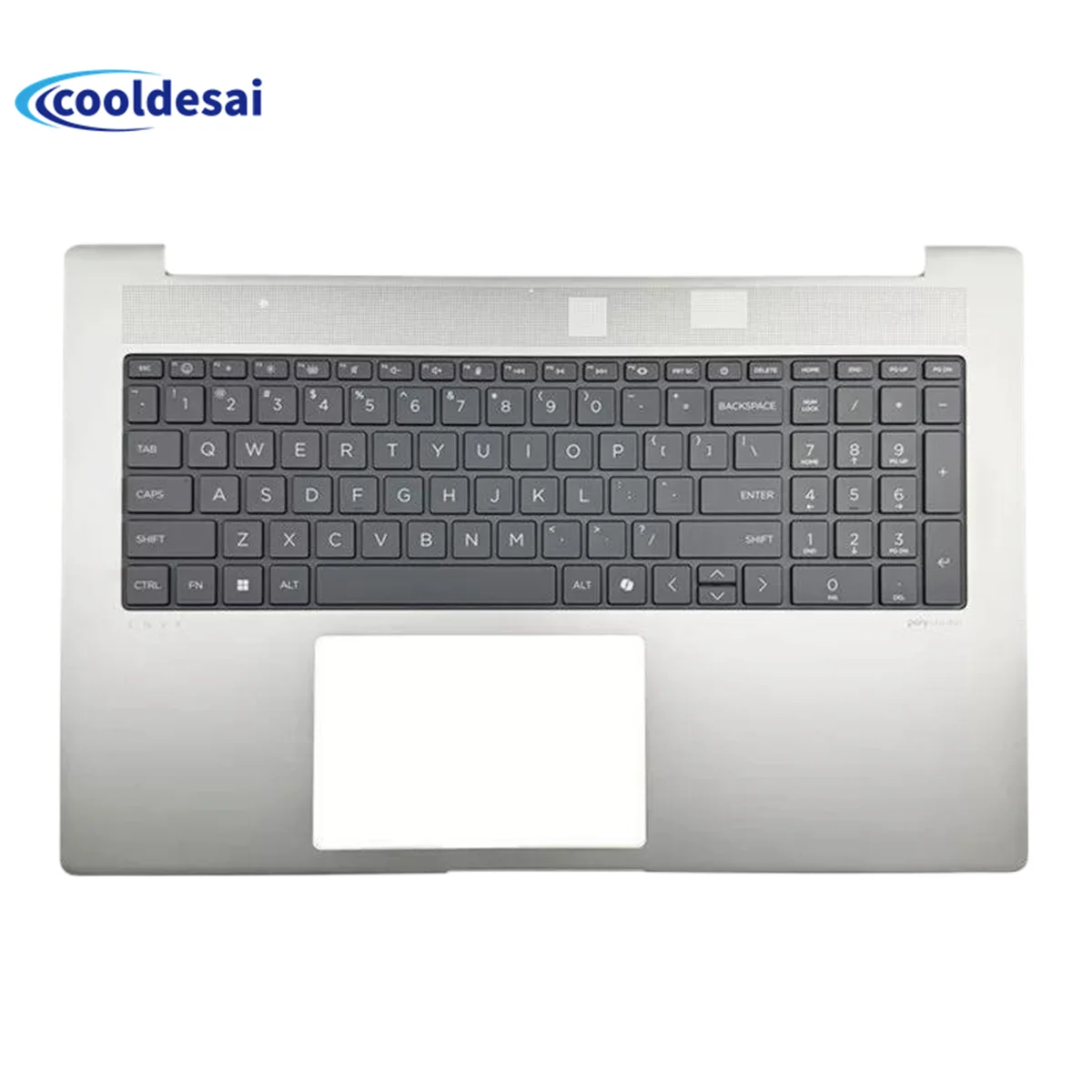 For HP Envy 17 17-CW 17T-CW 17T-CR 17T-CR TPN-C176 Cover Palm Rest  Keyboard  Back Cover  A-Shell Silver White Casing AP8ZY000