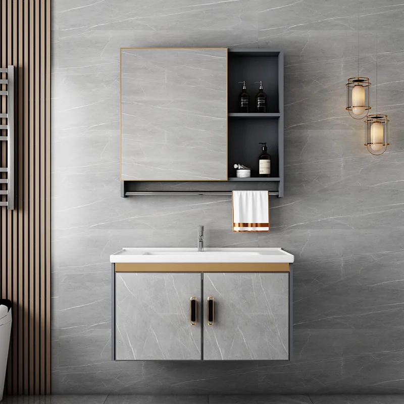 

Locker Medicine Cabinet Vanity Bathroom Washbasin Narrow Sink Cabinets Space Saving Open Floor Furniture Luxury Storage Gabinete