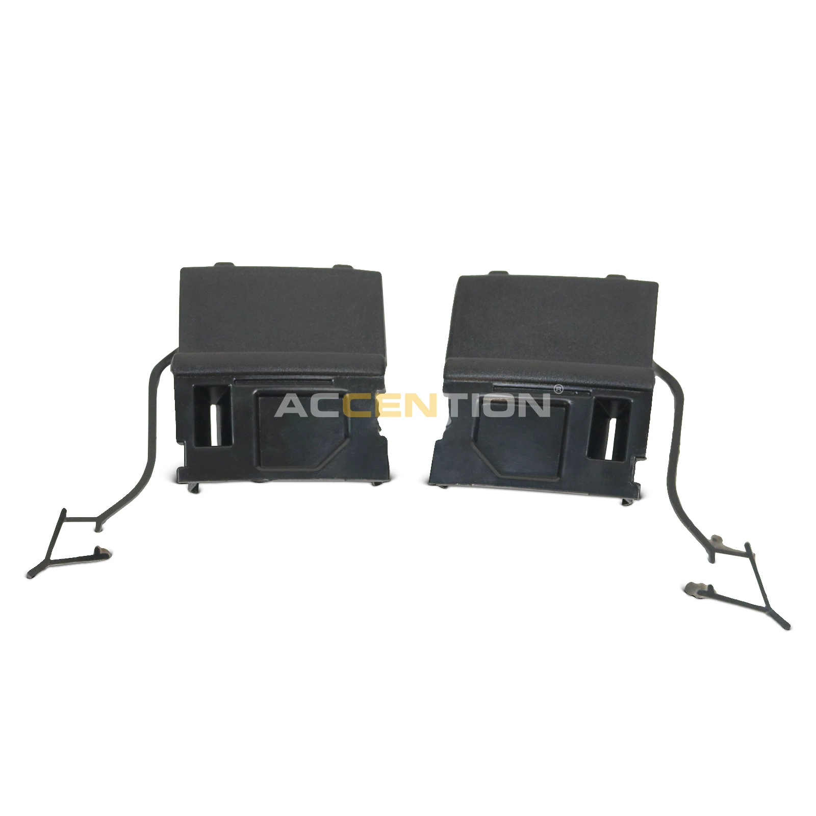 

For VW Touareg 2015 - L+R Side Front Bumper Tow Eye Cover Cap 7P6807185A 186A