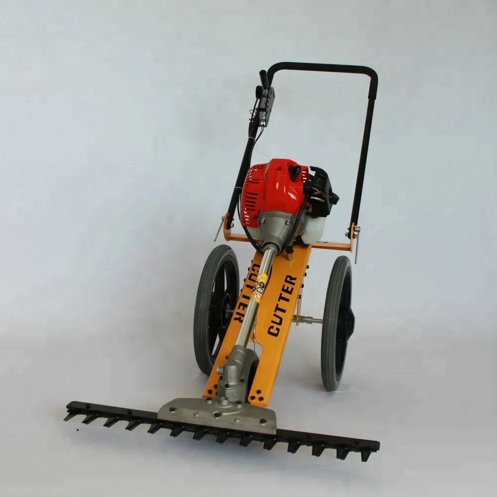 HOT SALE - 2-Stroke 52cc 700mm Cutting Width J&K HT520 3 Wheels Lawn Mower NEW