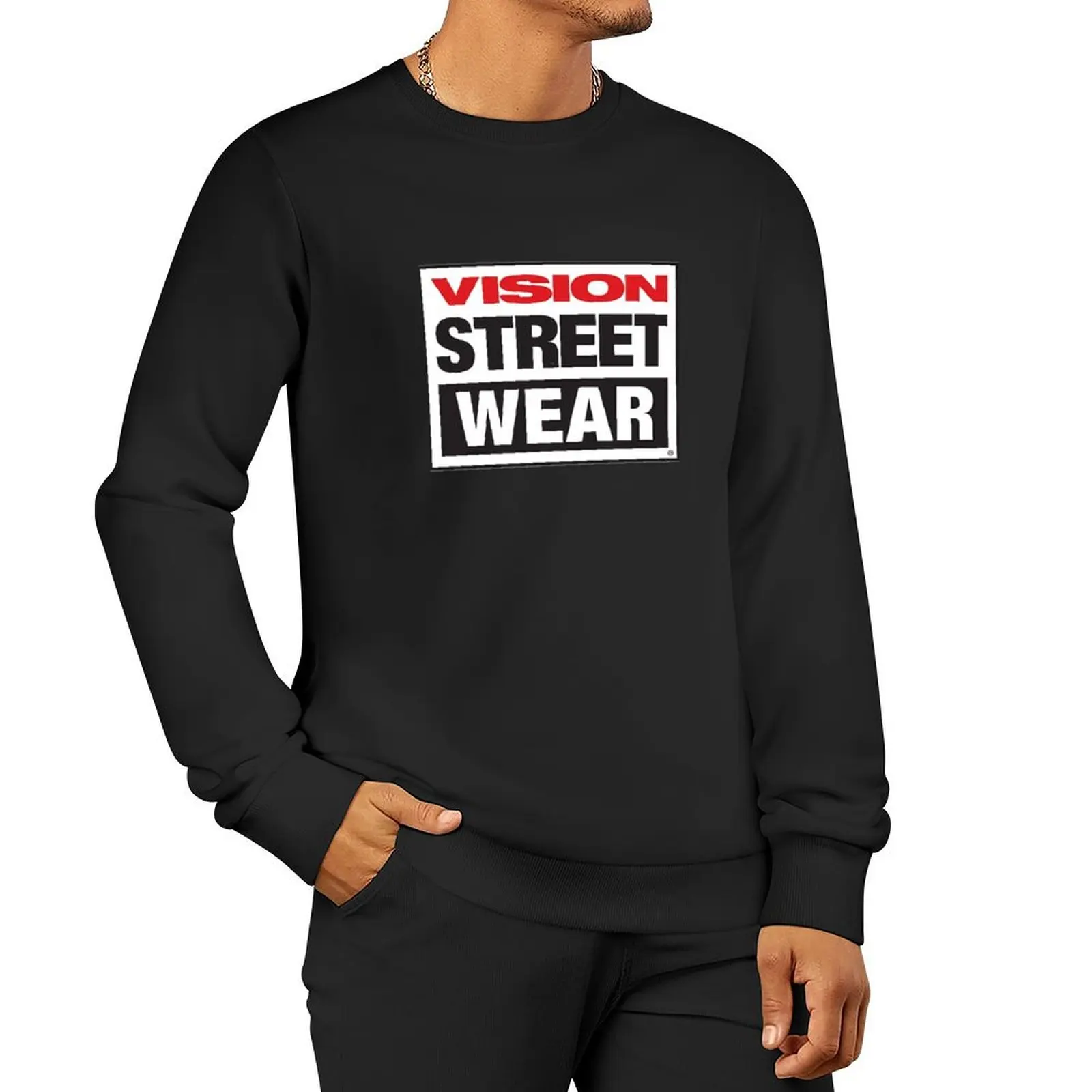 

Vision Street Wear T-ShirtVision Street Wear Pullover Hoodie tracksuits male clothes sweatshirts men