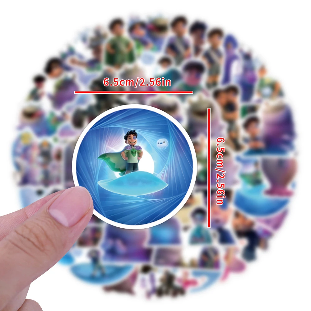 

10/30/50pcs Funny Disney Elio Cartoon Stickers Anime Movie Sticker Kids Toy Scrapbook Phone Laptop Bike Decals Decoration Gift