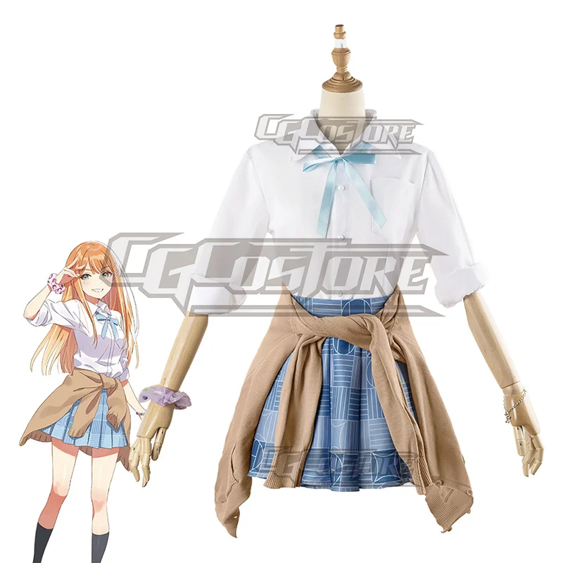 Gakuen iDOLM@STER Sumika Shiun Cosplay Costume Anime Dresses Christmas Halloween Free shipping CG1756WMY