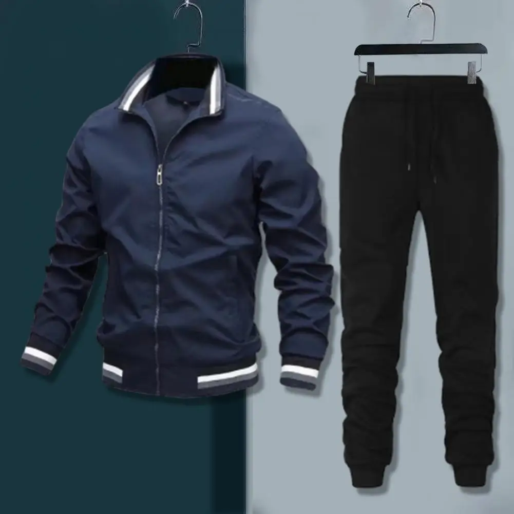 Männer Anzug Lässige Mode Atmungsaktive Jacke Sportwear Hosen Winter Herbst Mantel Junge Jogger Für Home Schule Outdoor Sport