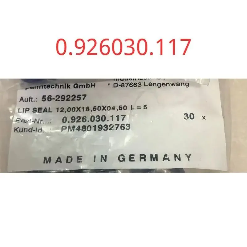 Brand New O-ring 0.926030.117