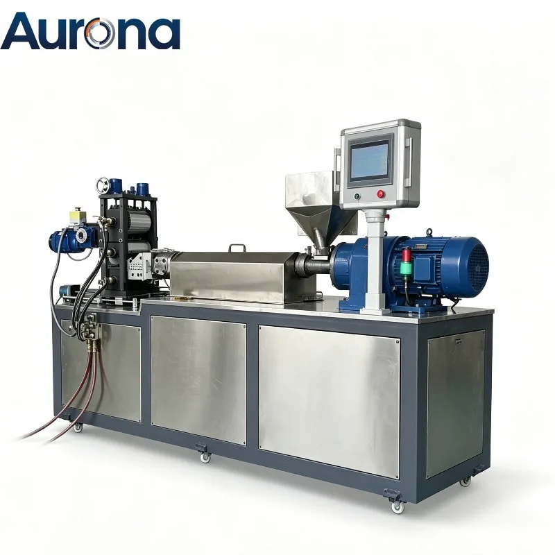 【Industrial】Lab Multi-function PET Sheet Extruder | Plastic Sheets Extrusion Production Line | For PP PS PLA PE Thermoforming Sh