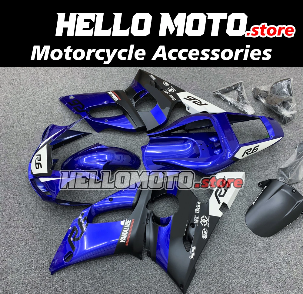 New ABS Injection Molding Fairings Kits Fit For YZF-R6 YZF R6 1999 2000 2001 2002 Bodywork Set RJ031