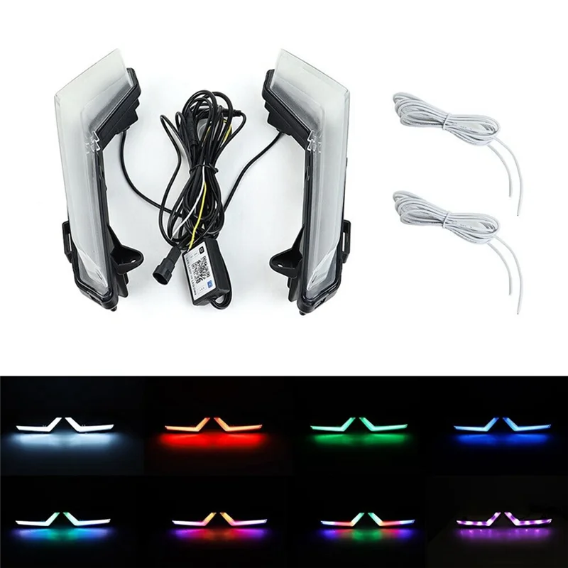 

AX48-UTV LED Signature Lights RGB Light Turn LED Signal For Can-Am Defender Commander 2020